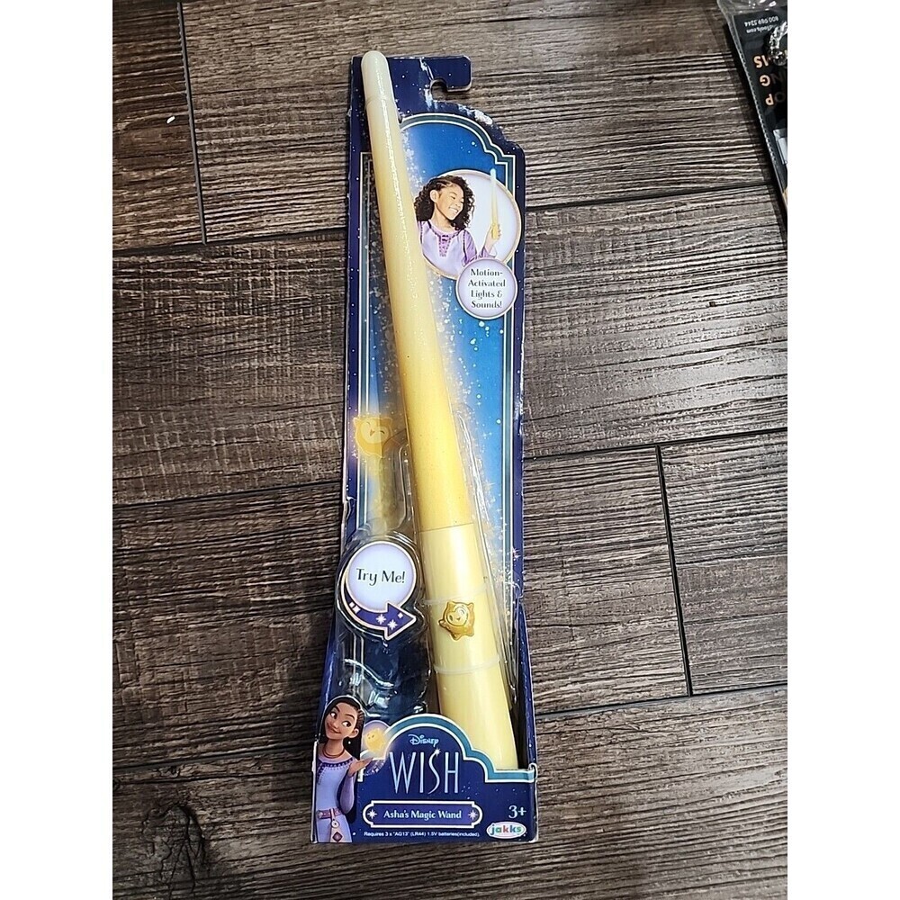 Disney Wish Asha’s Magic Wand w. Motion Activated Lights & Sounds Jakks 2024